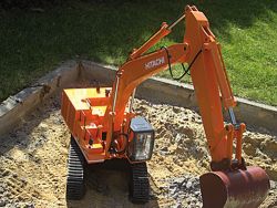 Bagger 1:14, mit Hydraulik, Version Hitachi Zaxis 870