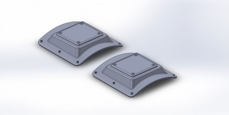 Antenna under boom 1:6