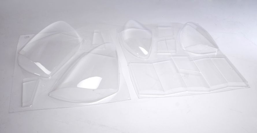 Glazing set Jet Ranger XL clear