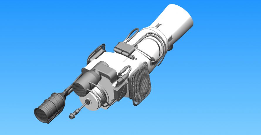 Scale parts for GRP dummy turbine