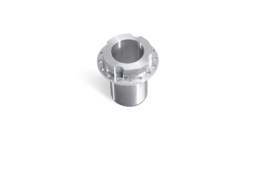 Tail rotor mounting external thread