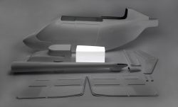 Rear cowling JetRanger 1:4