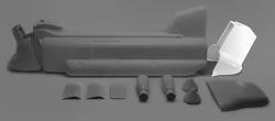 Rear part Chinook 1:11