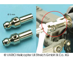 Ball collet 5 mm