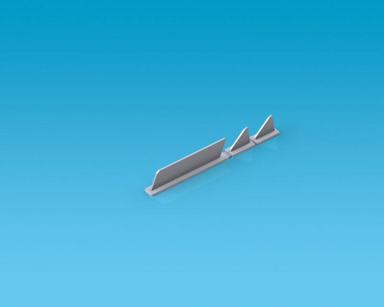 Flache Antennen x3 1:6