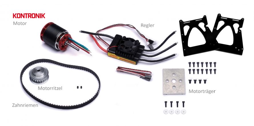 Elektro-Antriebsset für X-Treme-Mechanik