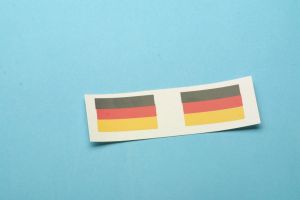 Deutschlandflagge groß Set (Aufkleber)