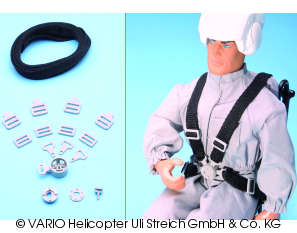 Safety belt for large-scale models