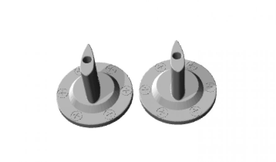 Pressure compensation pipe x2