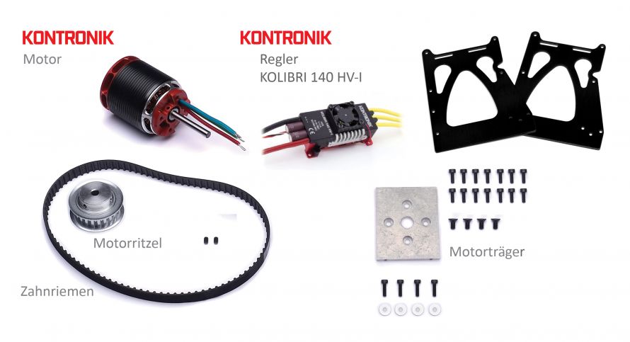 Elektro-Antriebsset für X-Treme-Mechanik 12S