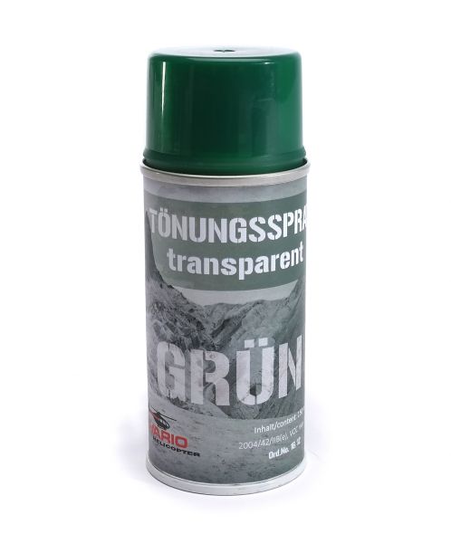 Transparent-spray green