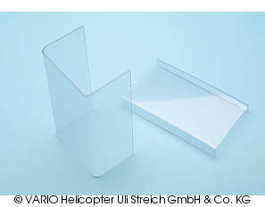 Cooling duct, 2-part