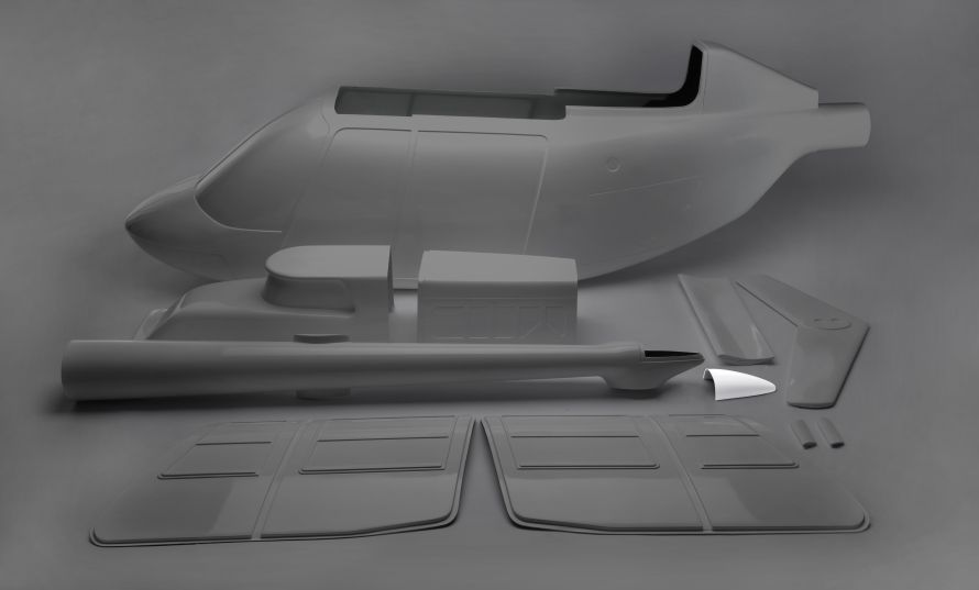 Endkappe für Jet Ranger XL