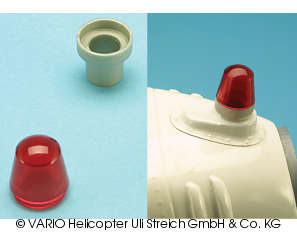 Lamp holder red