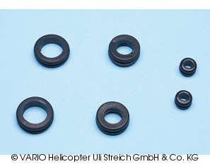 Rubber grommets, assortment