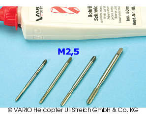 Tap M 2.5 HSS