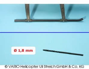 Twist drill 1.8 mm