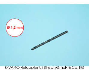 Twist drill 1.2 mm