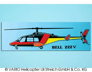 Car sticker Bell 222 black