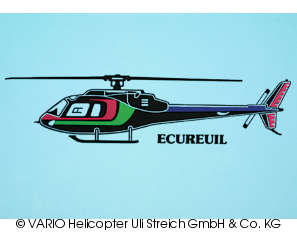 Car sticker Ecureuil black