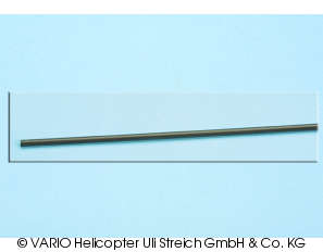 Pushrod - CFK 4.0 x 1000 mm carbon fibre