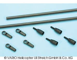 Strut set carbon fibre, 500 mm