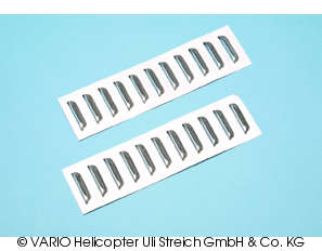 Ventilasjonsluker, 25 x 95 mm