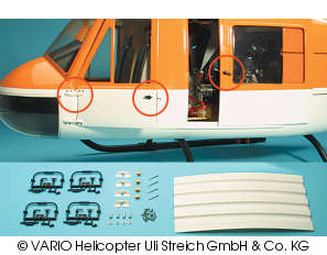 Tilbehørsett Bell UH-1B