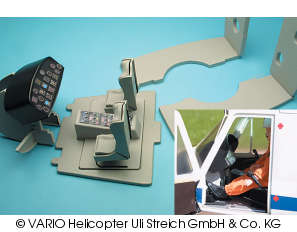 Cockpit for Bell UH-1D
