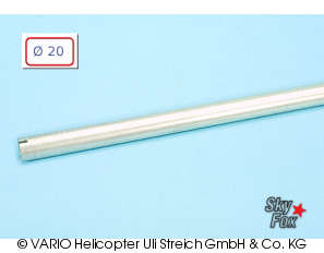 Halebom 20 x 0.8 x 780 mm, sølv