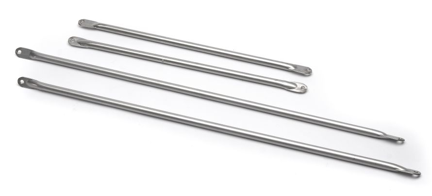 Strebensatz Edelstahl 2x2-teilig 1.80m Lama