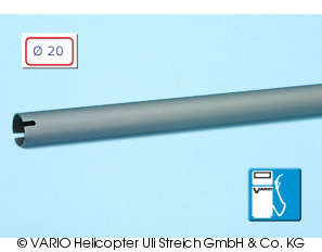 Halebom 20 x 0.8 x 810 mm, titanium