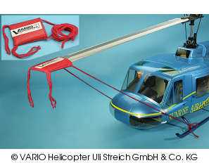Rotorblad tie-down