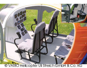 Cockpit for Lama, turbinversion