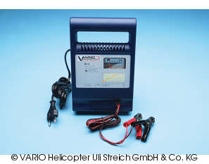 Charger for 12 V starter battery