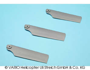 3 blade set 102 mm, grey