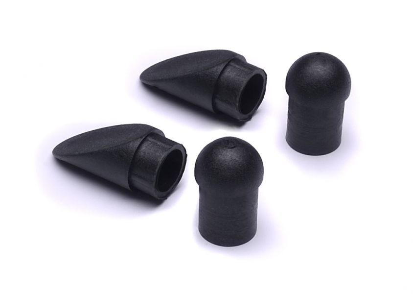 Skid end cap 10 mm ∅, tube 0.5 mm