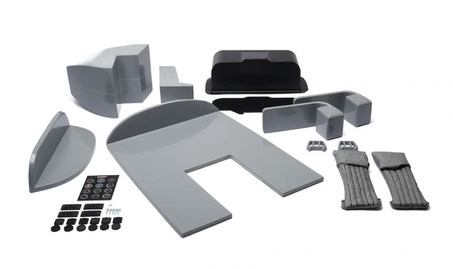 Cockpit for BK 117, GRP, inkl. instrumenter