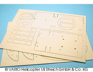 Rammeverk sett for BO 105