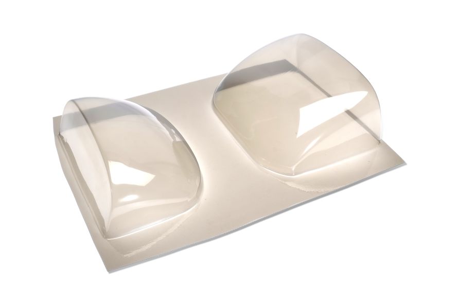 Schweizer 300 C Front-Scheiben rauchglas