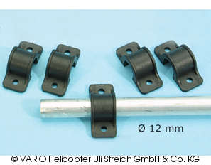Kufenschelle GFK, 12 mm