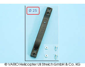 Klip for 25 mm Ø halebom