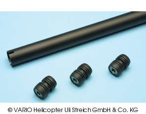 Tail boom ballraced 20 x 0.8 x 780 mm, black