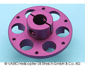 Blind hub, driven tail rotor R.H.