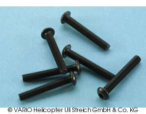 Fillister head socket screw M 3 x 20