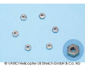 Hexagon nut M 2.2