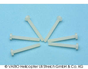 PVC screw M 3 x 25