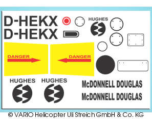 Hughes dekalark, navn, advarsler osv.
