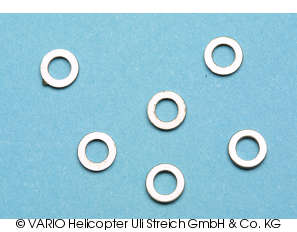 Paßscheibe 3 x 6 x 0,3 mm