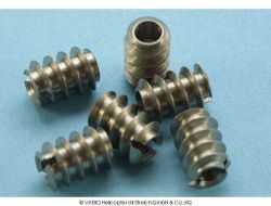 Insert for Wood M4 x 8 x 10 mm